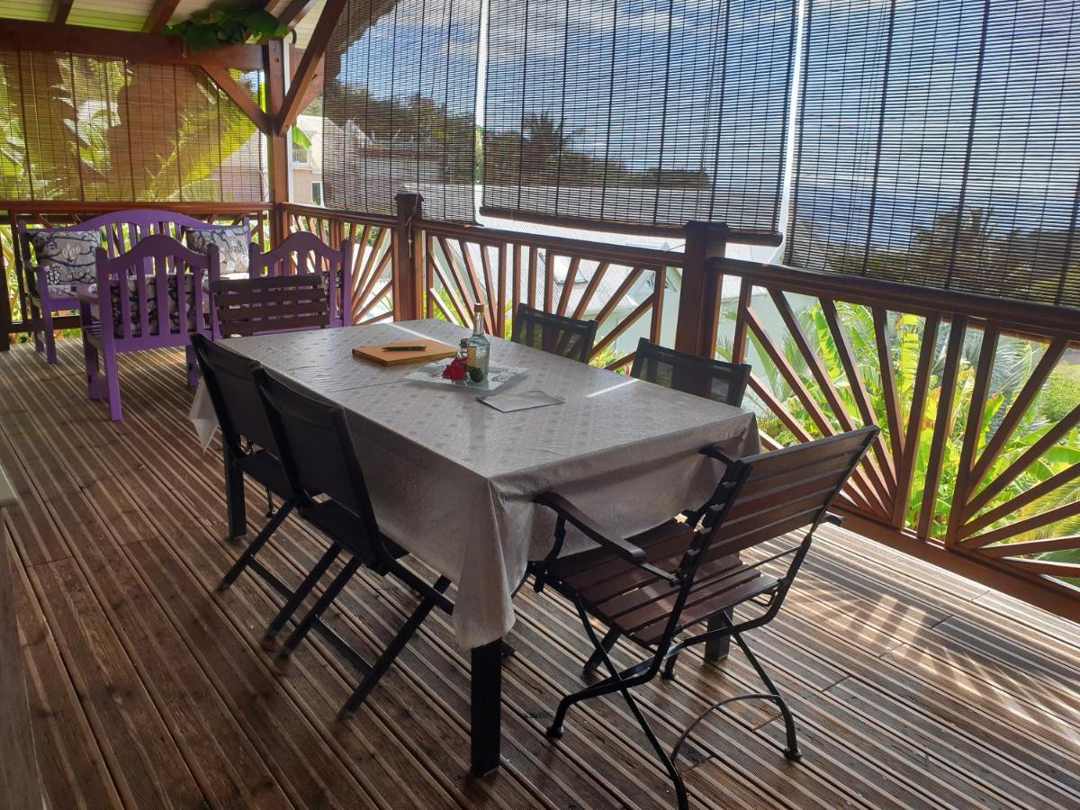 Gite 4 Etoiles, La Vieille Sucrerie St Claude Guadeloupe, Jacuzzi Spa Privatif, Vue Exceptionnelle Sur La Mer Des Caraibes باس تير المظهر الخارجي الصورة