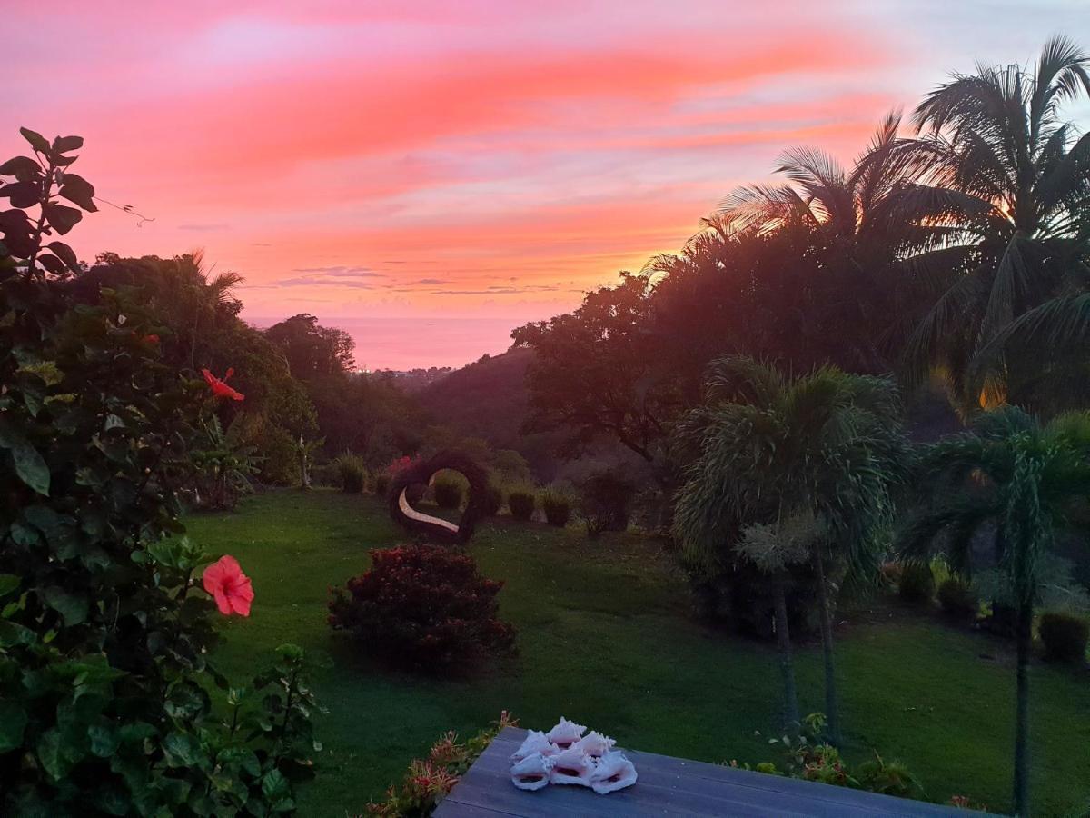Gite 4 Etoiles, La Vieille Sucrerie St Claude Guadeloupe, Jacuzzi Spa Privatif, Vue Exceptionnelle Sur La Mer Des Caraibes باس تير المظهر الخارجي الصورة