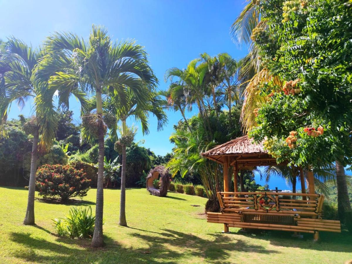 Gite 4 Etoiles, La Vieille Sucrerie St Claude Guadeloupe, Jacuzzi Spa Privatif, Vue Exceptionnelle Sur La Mer Des Caraibes باس تير المظهر الخارجي الصورة
